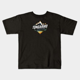 National Park Tongariro Kids T-Shirt
